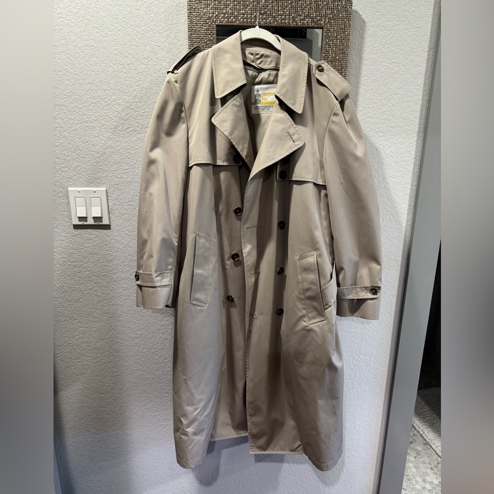 Vintage London Fog Men’s Trench Coat